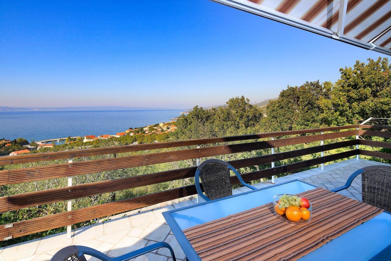 Apartment Vincent With Beautiful Sea View Terrace Klenovica Buitenkant foto